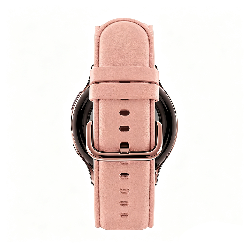Montre connectée ronde en acier inoxydable avec GPS et connexion cellulaire LTE